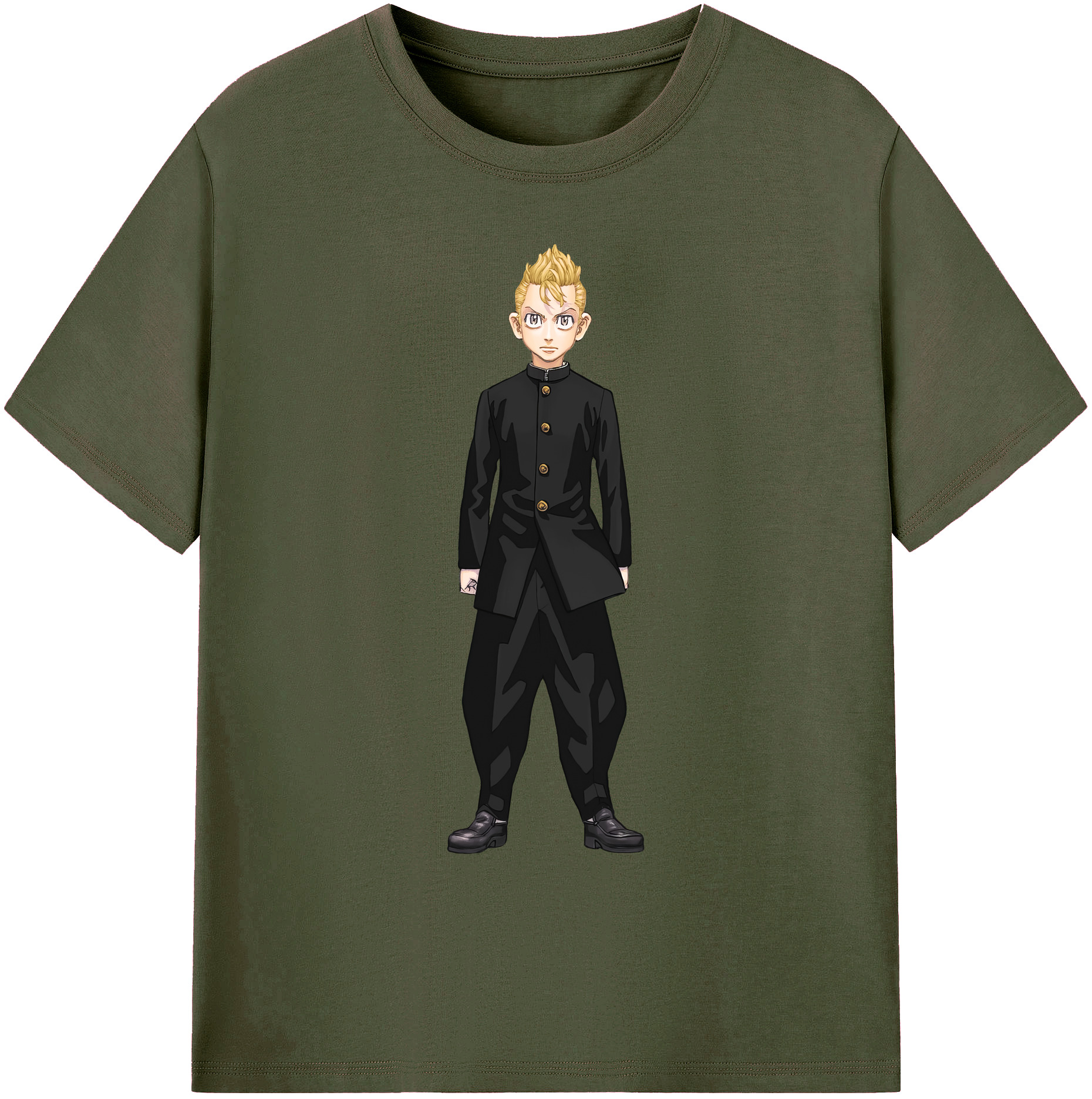 （画像用） 東京リベンジャーズ Tokyo Revengers 綿100％ メンズ半袖Tシャツ｜肌触りやわらか＆通気性
